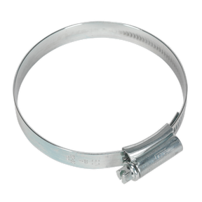Sealey HCJ3X HI-GRIP® Zinc Plated Hose Clip 60-80mm - Pack of 10