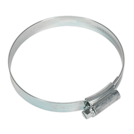 Sealey HCJ4 HI-GRIP® Zinc Plated Hose Clip 70-90mm - Pack of 10