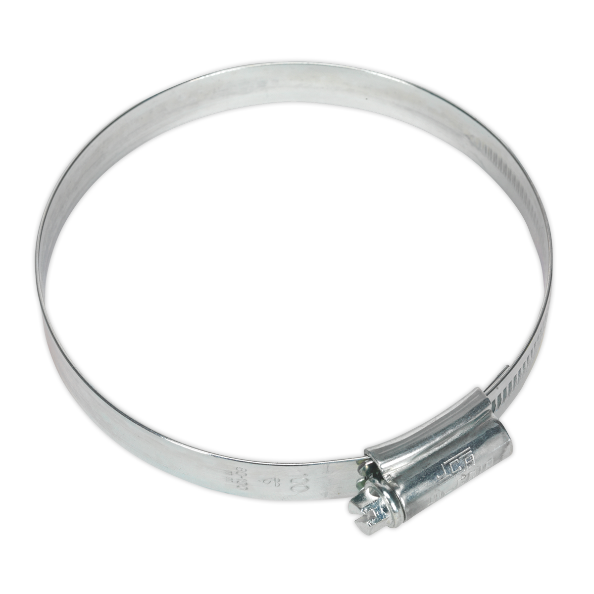Sealey HCJ4X HI-GRIP® Zinc Plated Hose Clip 80-100mm - Pack of 10