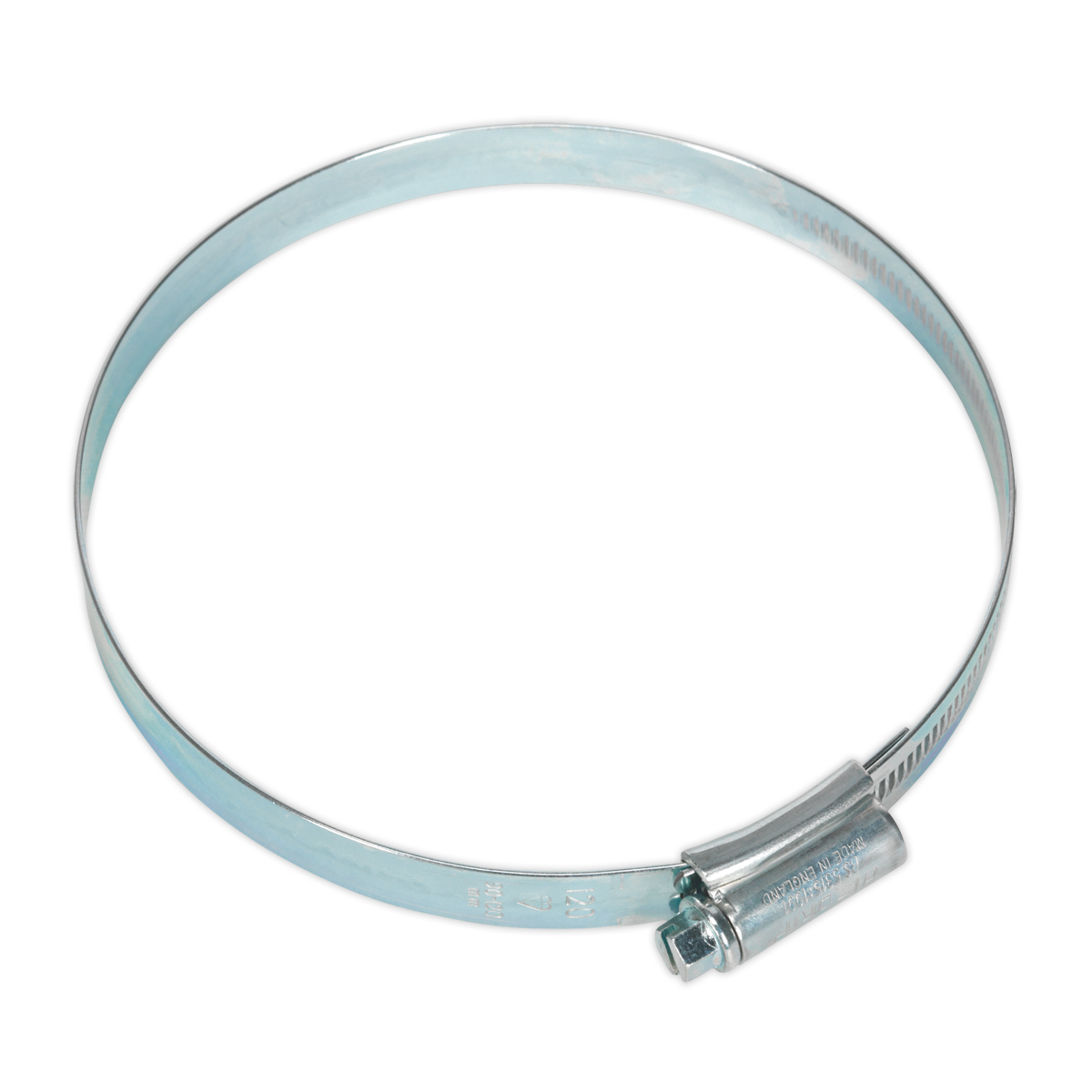 Sealey HCJ5 HI-GRIP® Zinc Plated Hose Clip 90-120mm - Pack of 10