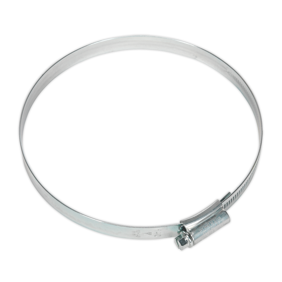 Sealey HCJ6 HI-GRIP® Zinc Plated Hose Clip 110-140mm - Pack of 10
