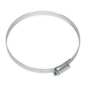 Sealey HCJ6 HI-GRIP® Zinc Plated Hose Clip 110-140mm - Pack of 10