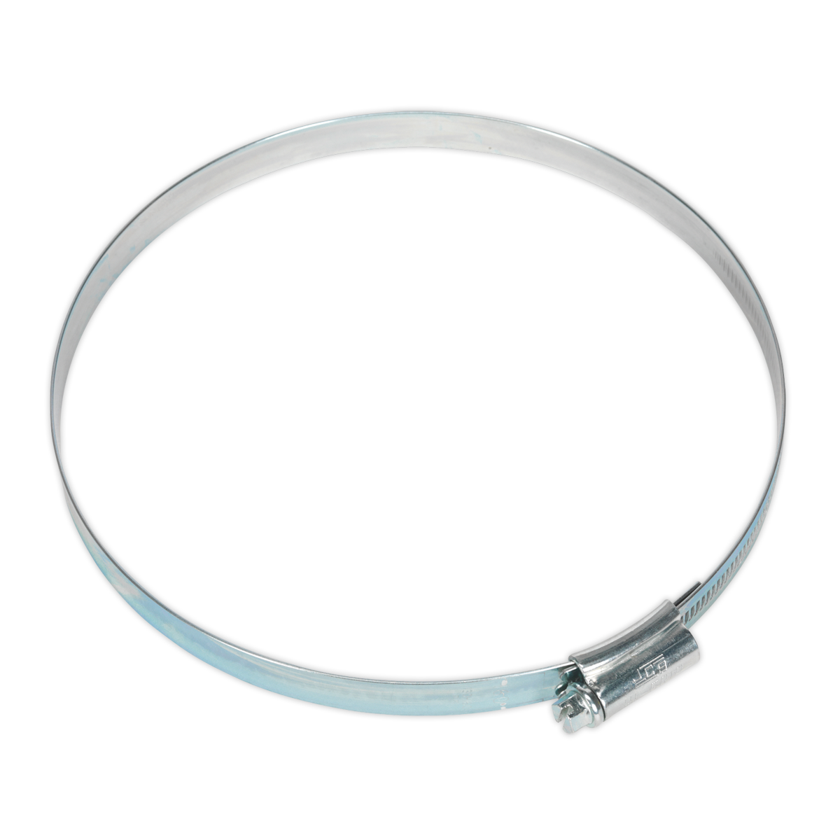 Sealey HCJ7 HI-GRIP® Zinc Plated Hose Clip 130-160mm - Pack of 10