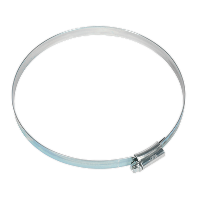 Sealey HCJ7 HI-GRIP® Zinc Plated Hose Clip 130-160mm - Pack of 10