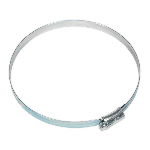Sealey HCJ7 HI-GRIP® Zinc Plated Hose Clip 130-160mm - Pack of 10