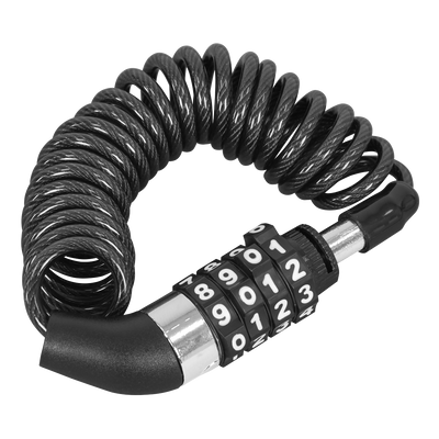 Sealey HGL01 Helmet/Gear Cable Lock