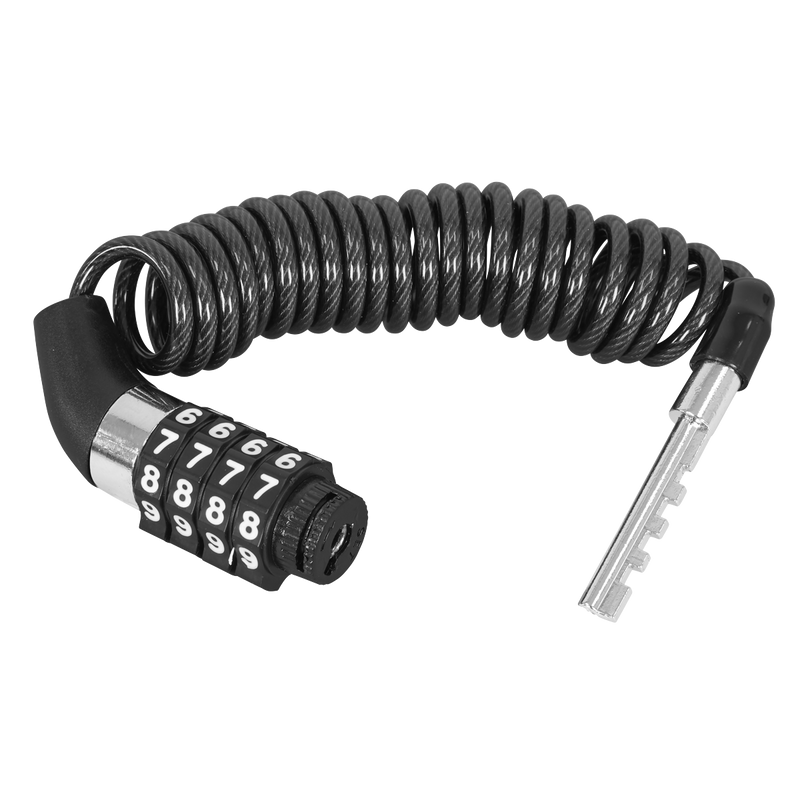 Sealey HGL01 Helmet/Gear Cable Lock - additional view 3