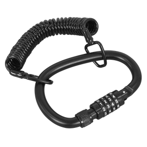 Sealey HGL02 Helmet/Gear Lock with Cable