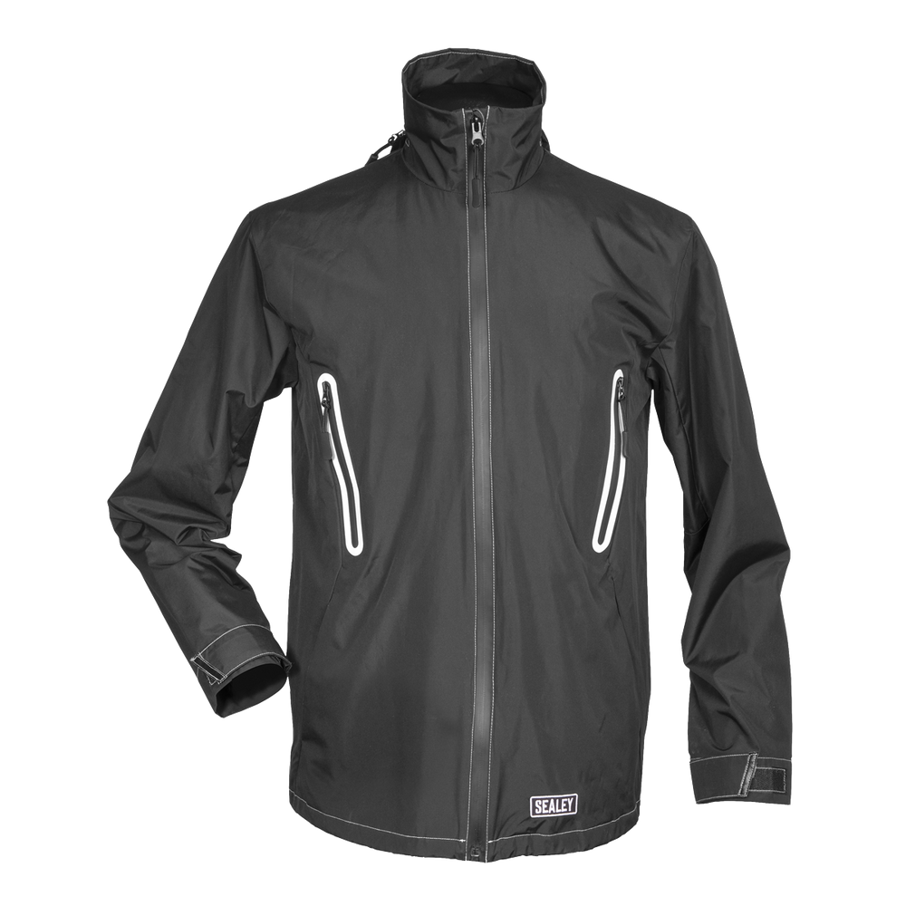 Sealey HJ05KIT 5V Heated Rain Jacket with Power Bank 20Ah - Small - additional view 7