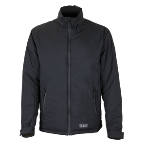 Sealey HJ07KIT 5V Heated Rain Jacket with Power Bank 20Ah - Large - additional view 11