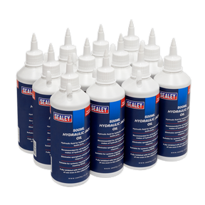 Sealey HJO/500ML Hydraulic Jack Oil 500ml - Pack of 12