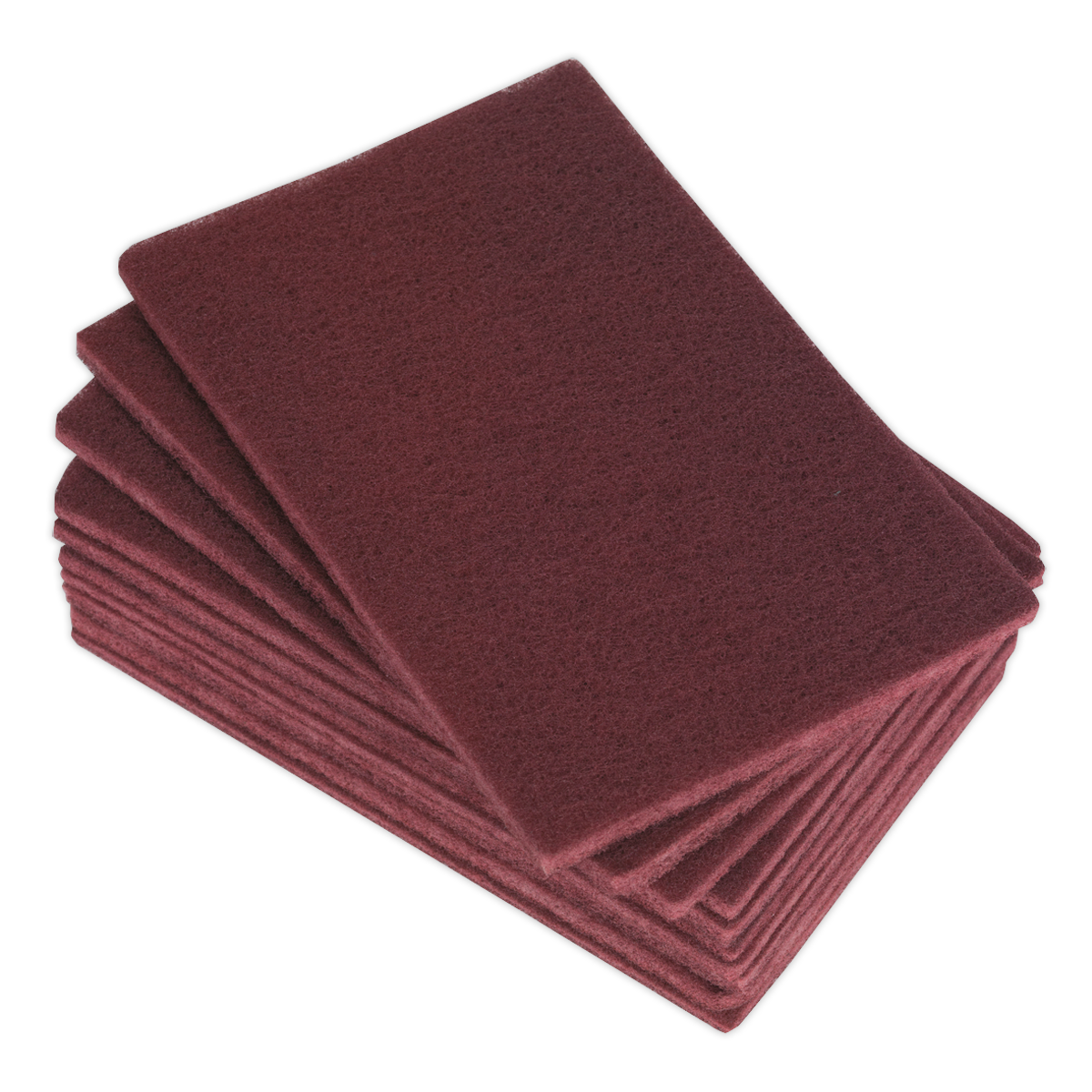 Sealey HP1523M Abrasive Finishing Pad 150 x 230mm, Medium - Pack of 10