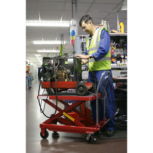 Sealey HPT500 Hydraulic Scissor Lift Platform Table 500kg Capacity - additional view 2