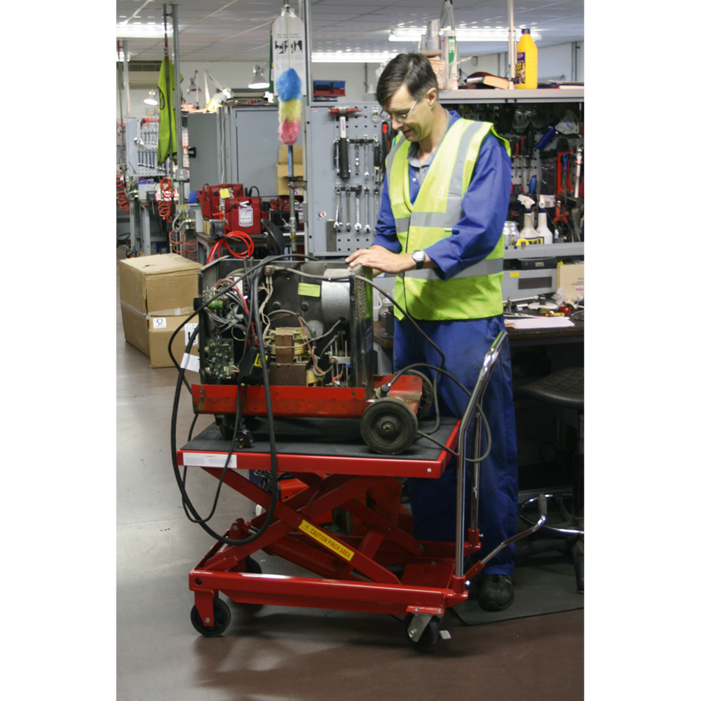 Sealey HPT500 Hydraulic Scissor Lift Platform Table 500kg Capacity - additional view 3