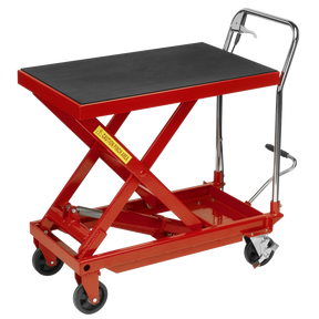 Sealey HPT500 Hydraulic Scissor Lift Platform Table 500kg Capacity
