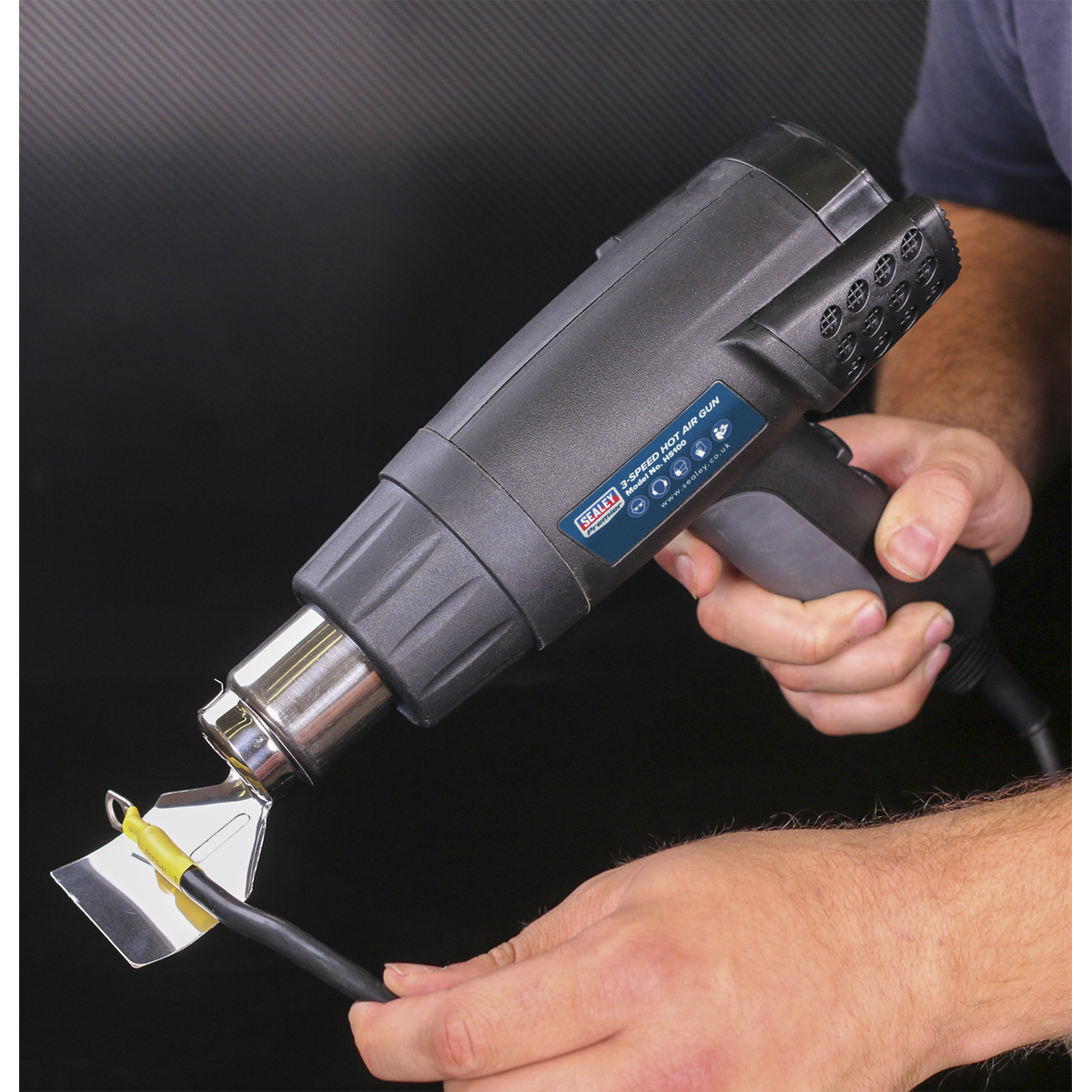 Sealey HS100 Premier 1800W 3-Speed Heat Gun 50/420/650ºC - additional view 3