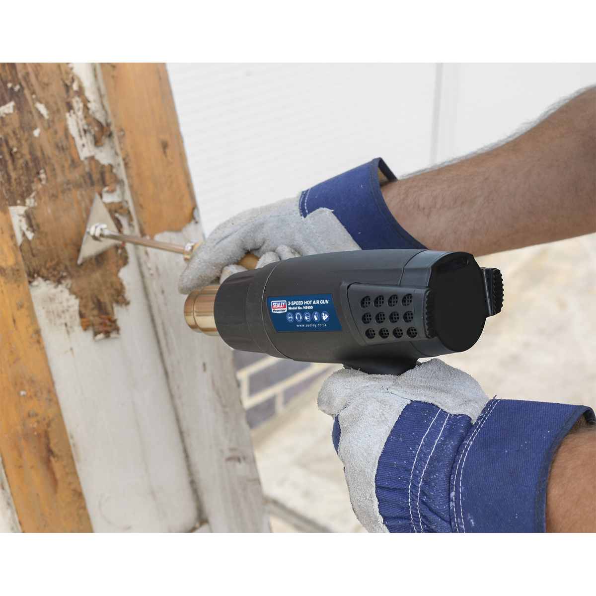 Sealey HS100 Premier 1800W 3-Speed Heat Gun 50/420/650ºC - additional view 4