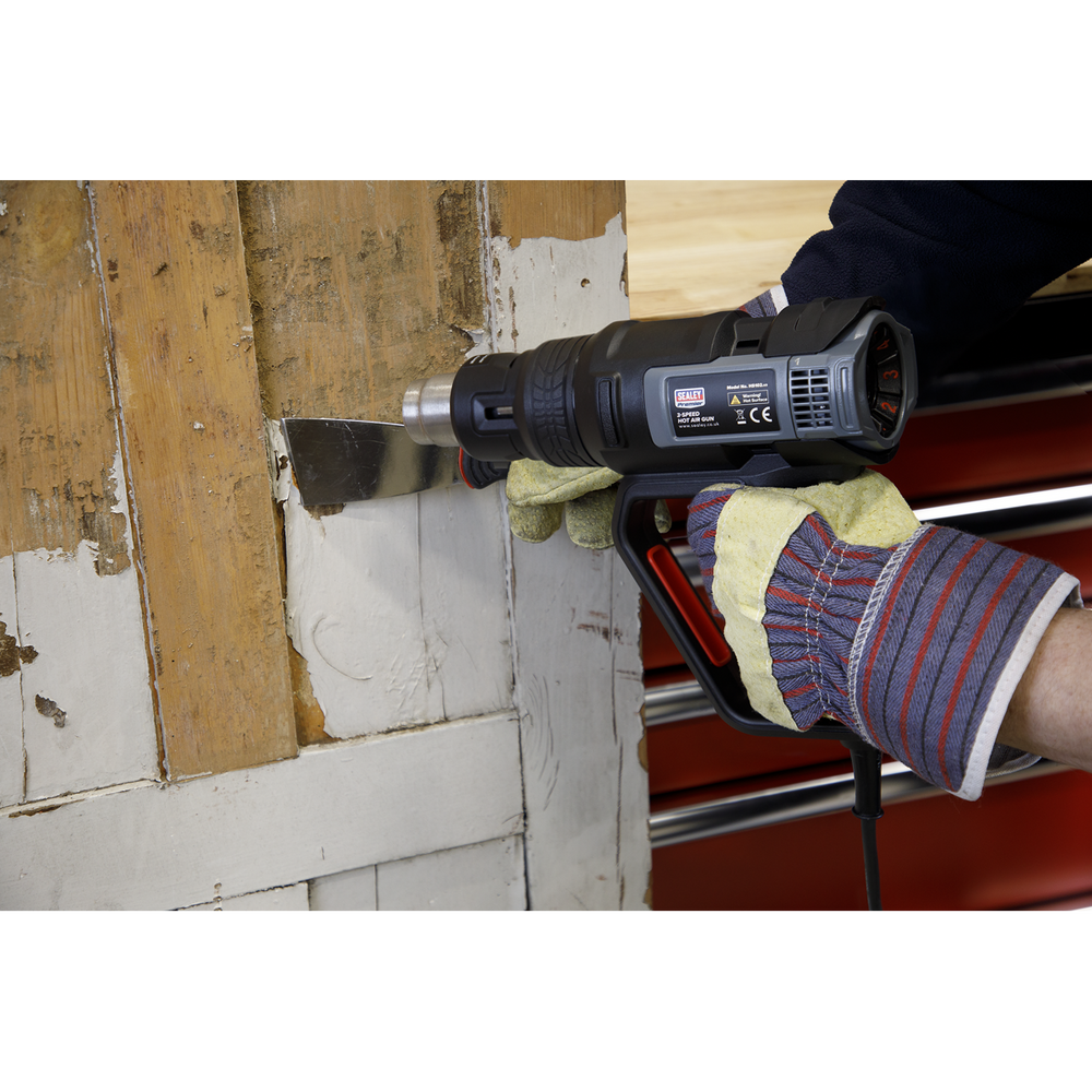 Sealey HS102 Premier 2000W 3-Speed Heat Gun 50-600°C - additional view 6