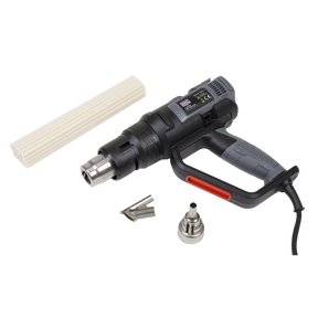 Sealey HS102K Premier Plastic Welding Kit including HS102 Heat Gun