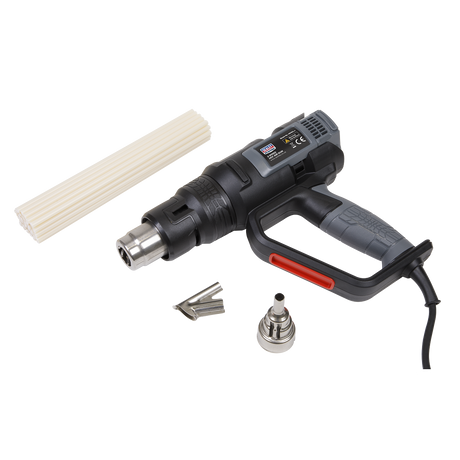 Sealey HS102K Premier Plastic Welding Kit including HS102 Heat Gun