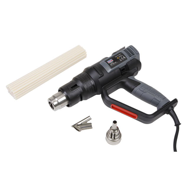 Sealey HS102K Premier Plastic Welding Kit including HS102 Heat Gun