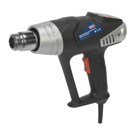 Sealey HS104K 2000W Deluxe Heat Gun Kit with LCD Display 80-600°C