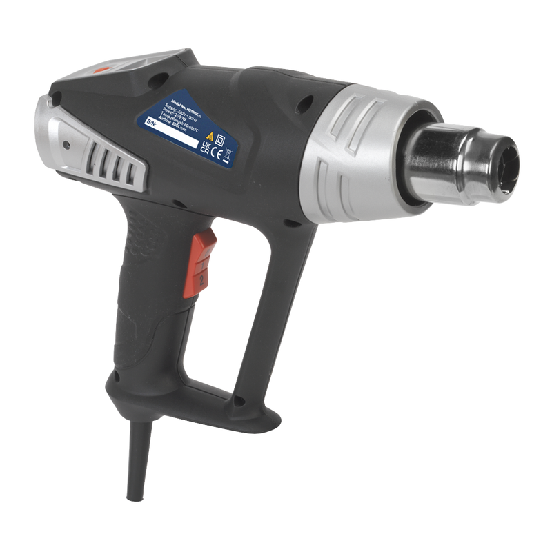 Sealey HS104K 2000W Deluxe Heat Gun Kit with LCD Display 80-600°C - additional view 4