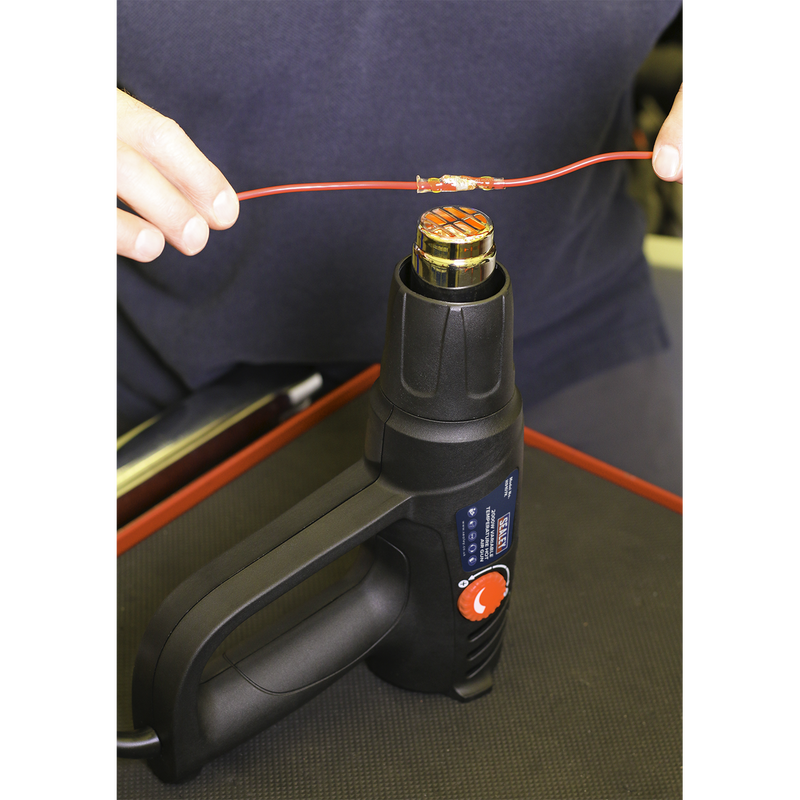 Sealey HS107K 2000W Variable Temperature Heat Gun Kit 50-450°C/90-600°C - additional view 4