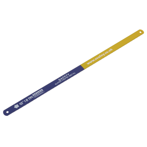 Sealey HSB0218 HSS Bi-Metal Hacksaw Blade 18tpi 300mm - Pack of 2