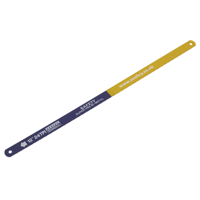 Sealey HSB0224 HSS Bi-Metal Hacksaw Blade 24tpi 300mm - Pack of 2