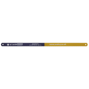 Sealey HSB0524 HSS Bi-Metal Hacksaw Blade 24tpi 300mm - Pack of 5 - additional view 4