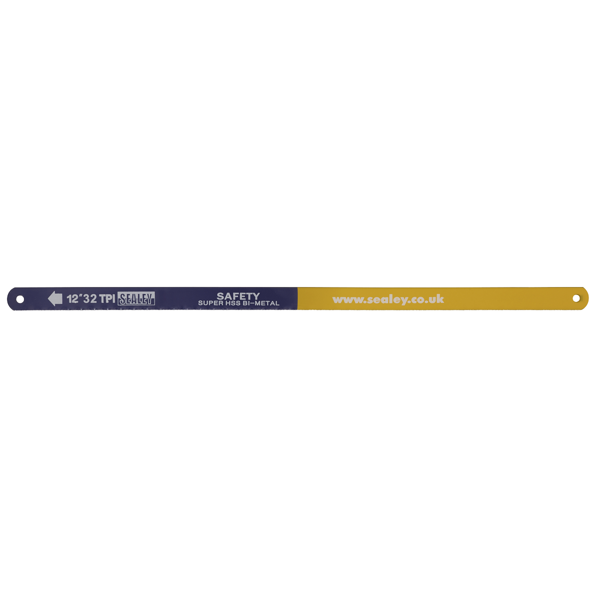 Sealey HSB0532 HSS Bi-Metal Hacksaw Blade 32tpi 300mm - Pack of 5 - additional view 4