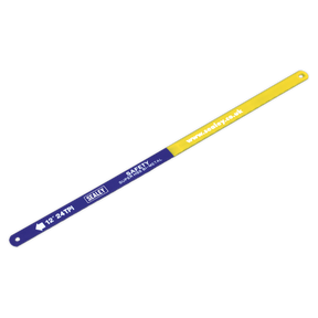 Sealey HSB1024 HSS Bi-Metal Hacksaw Blade 24tpi 300mm - Pack of 10
