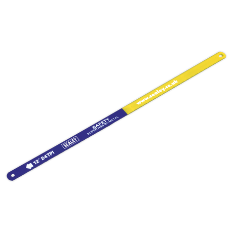 Sealey HSB1024 HSS Bi-Metal Hacksaw Blade 24tpi 300mm - Pack of 10