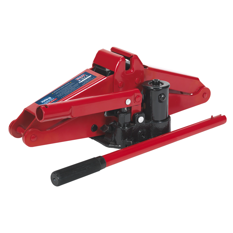 Sealey HSJ07 Hydraulic Scissor Jack 700kg Capacity - additional view 4