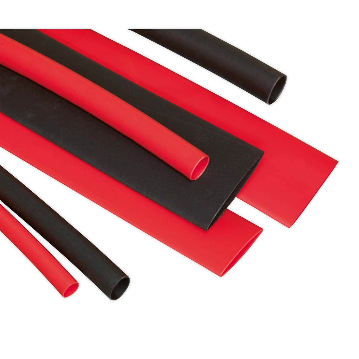 Sealey HST100BR Heat Shrink Tubing Assortment 100mm 95pc - Black & Red - additional view 2