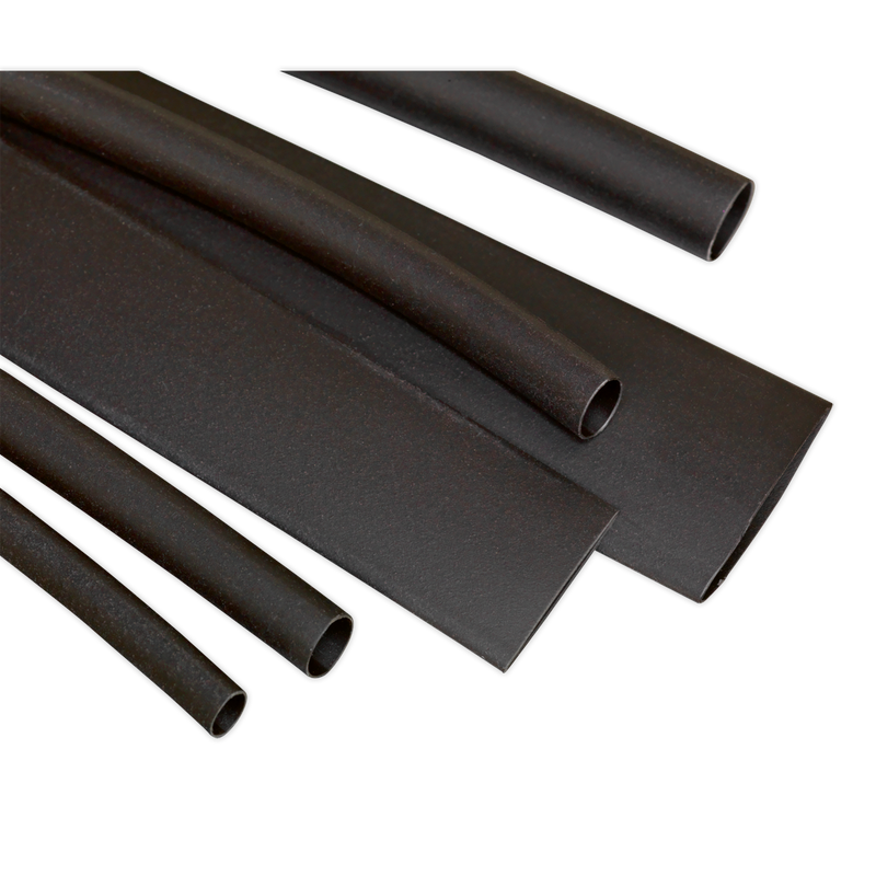 Sealey HST100B Heat Shrink Tubing Assortment 100mm 95pc - Black - additional view 2