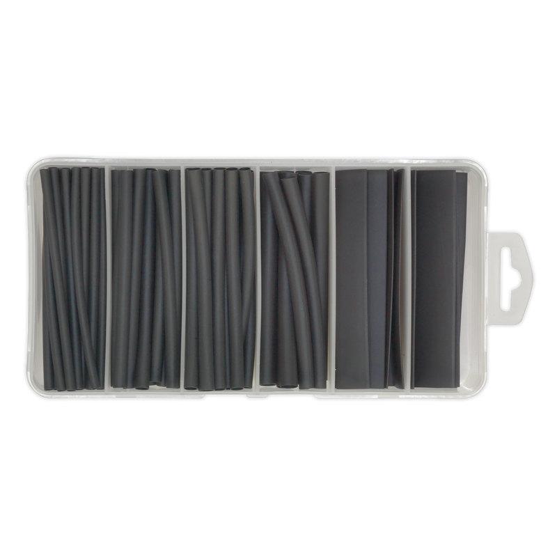 Sealey HST100B Heat Shrink Tubing Assortment 100mm 95pc - Black - additional view 4