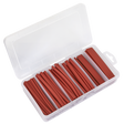 Sealey HST100R Heat Shrink Tubing Assortment 100mm 95pc - Red