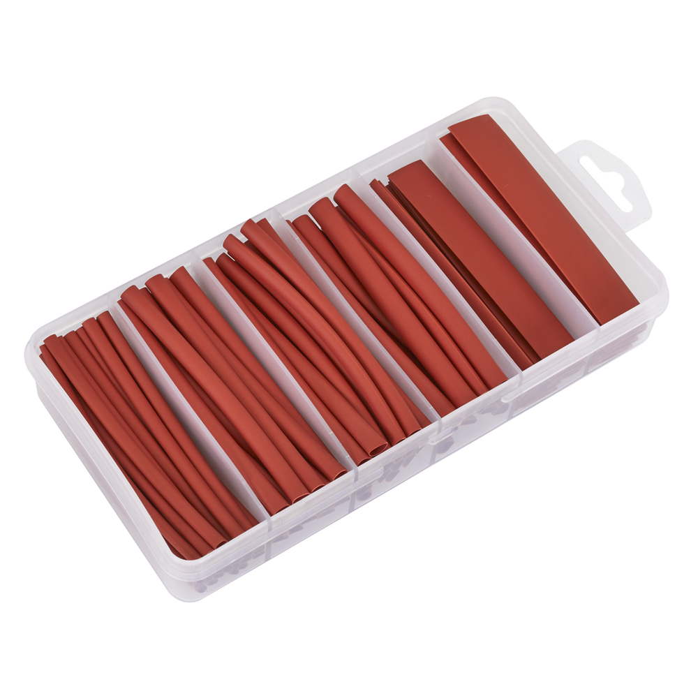 Sealey HST100R Heat Shrink Tubing Assortment 100mm 95pc - Red - additional view 4