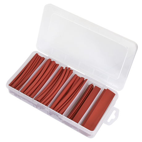 Sealey HST100R Heat Shrink Tubing Assortment 100mm 95pc - Red - additional view 2