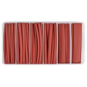 Sealey HST100R Heat Shrink Tubing Assortment 100mm 95pc - Red - additional view 3
