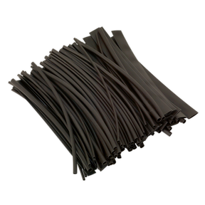 Sealey HST200B Heat Shrink Tubing 200mm 100pc - Black