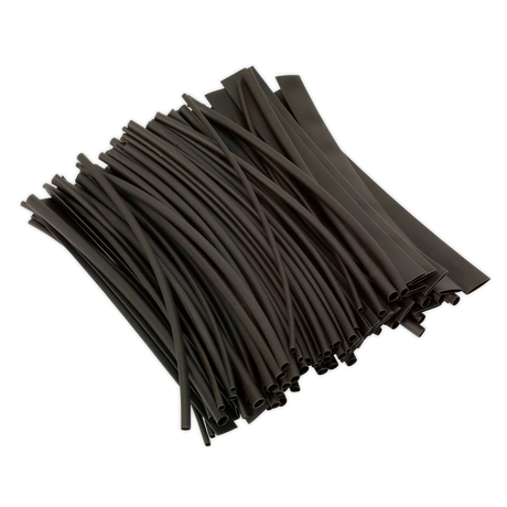 Sealey HST200B Heat Shrink Tubing 200mm 100pc - Black