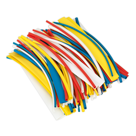 Sealey HST200MC Heat Shrink Tubing 200mm 100pc - Mixed Colours