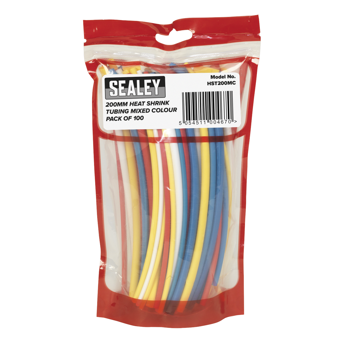 Sealey HST200MC Heat Shrink Tubing 200mm 100pc - Mixed Colours - additional view 2
