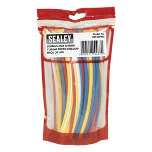 Sealey HST200MC Heat Shrink Tubing 200mm 100pc - Mixed Colours - additional view 2