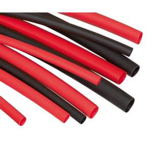Sealey HST501BR Heat Shrink Tubing Assortment 50 & 100mm 180pc - Black & Red - additional view 2