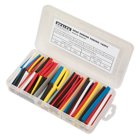 Sealey HST501MC Heat Shrink Tubing Assortment 50 & 100mm 180pc - Mixed Colours - additional view 2