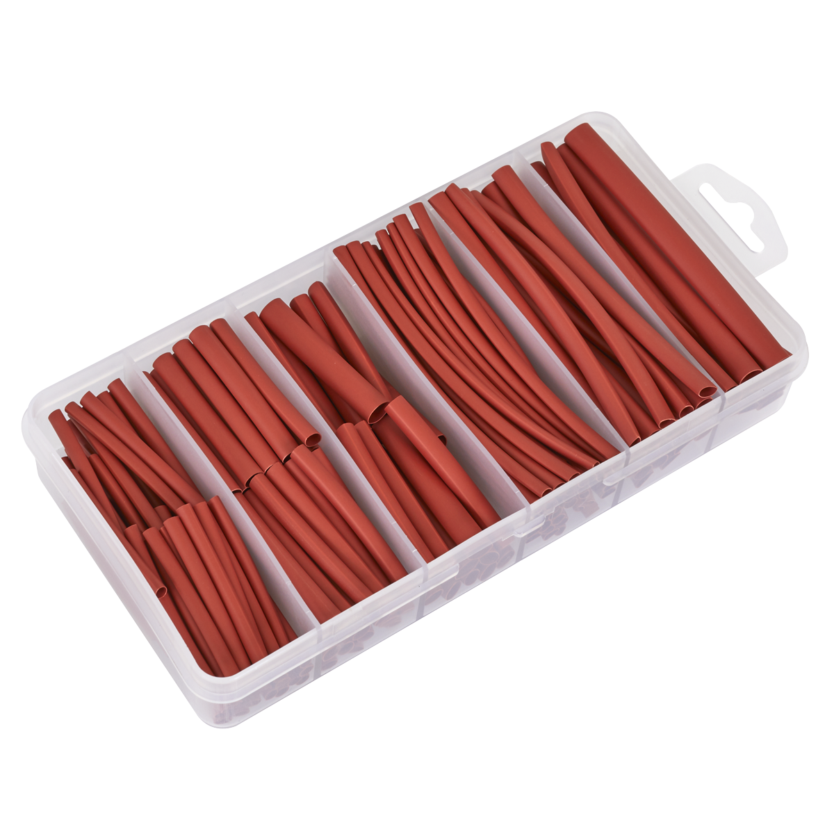 Sealey HST501R Heat Shrink Tubing Assortment 50 & 100mm 180pc - Red - additional view 5